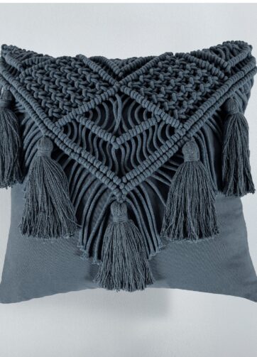 89387 FUNDA MACRAME INDIGO