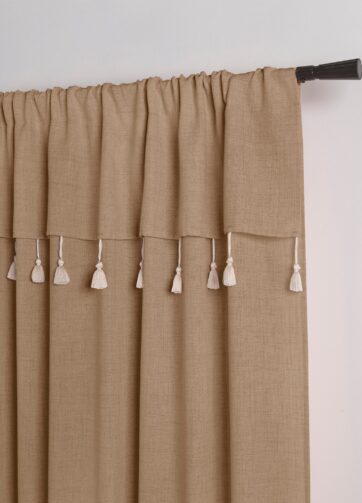 89396 CORTINAS CRETA LATTE LARGA