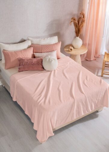 89475 COBERTOR LIGERO SWEET PINK FRAZADA