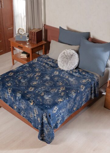 89479 COBERTOR LIGERO HOGWARTS FRAZADA