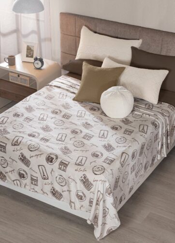 89512 COBERTOR LIGERO FRANCIA FRAZADA