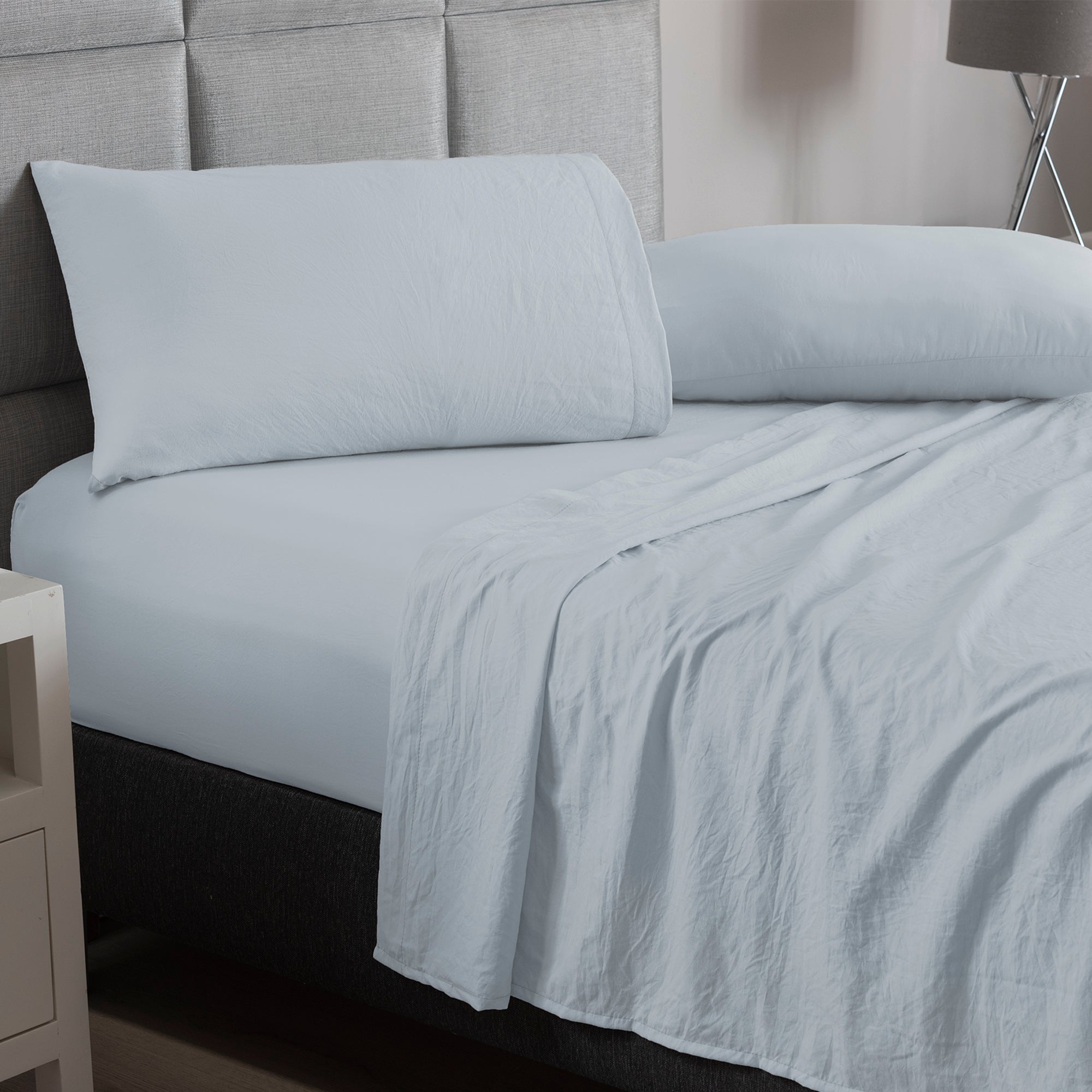 89568 SABANAS VIASOFT WASHED BLUE QS