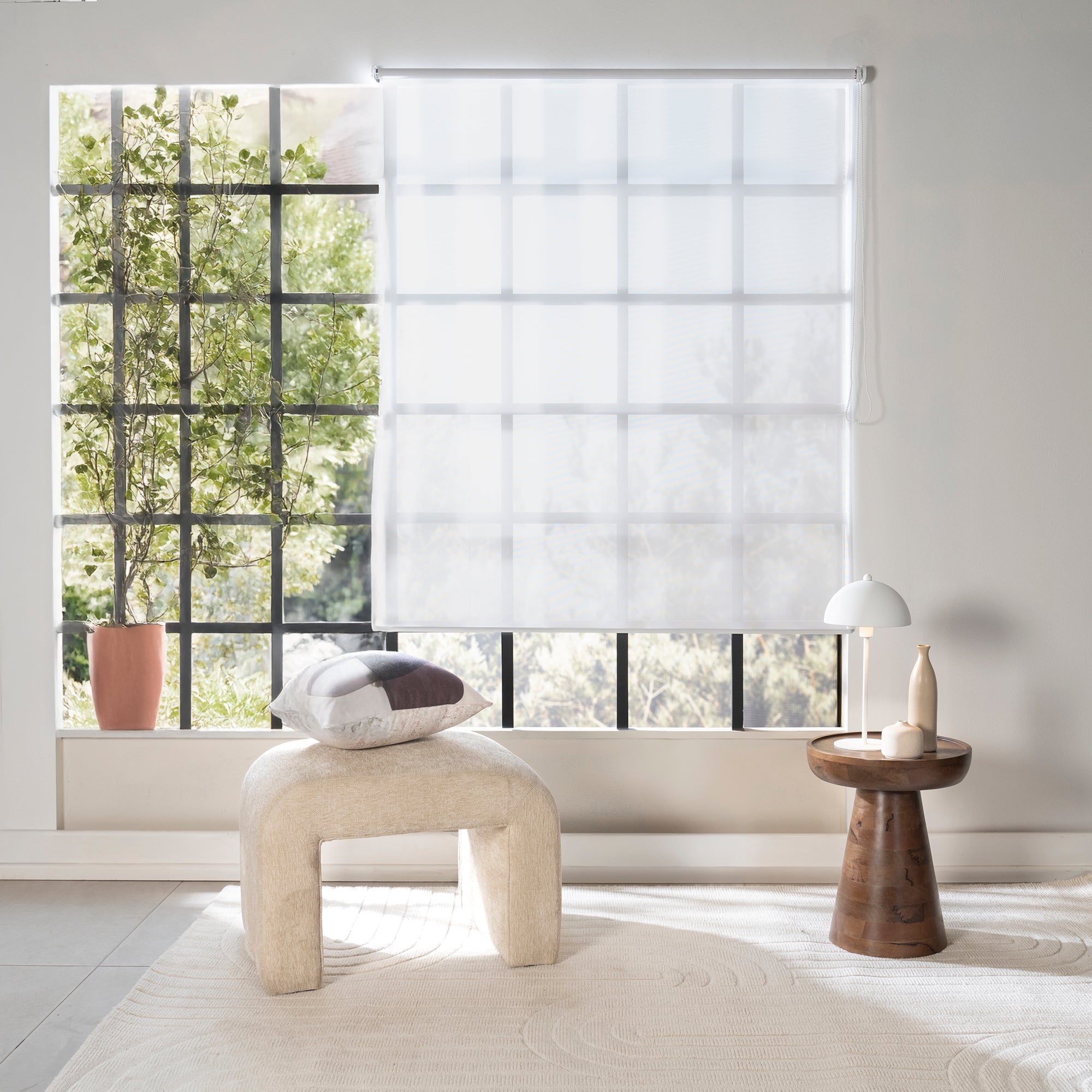 89595 CORTINA ENROLLABLE 130 X 150 CM