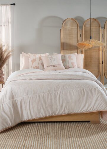 89621 JGO. EDREDON 2 VISTAS BOUQUET IND