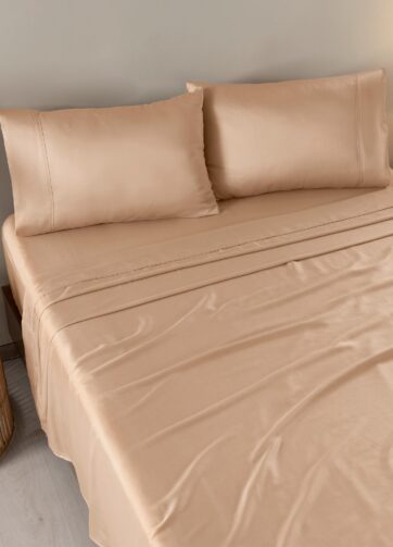89650 SABANAS TENCEL LATTE MAT