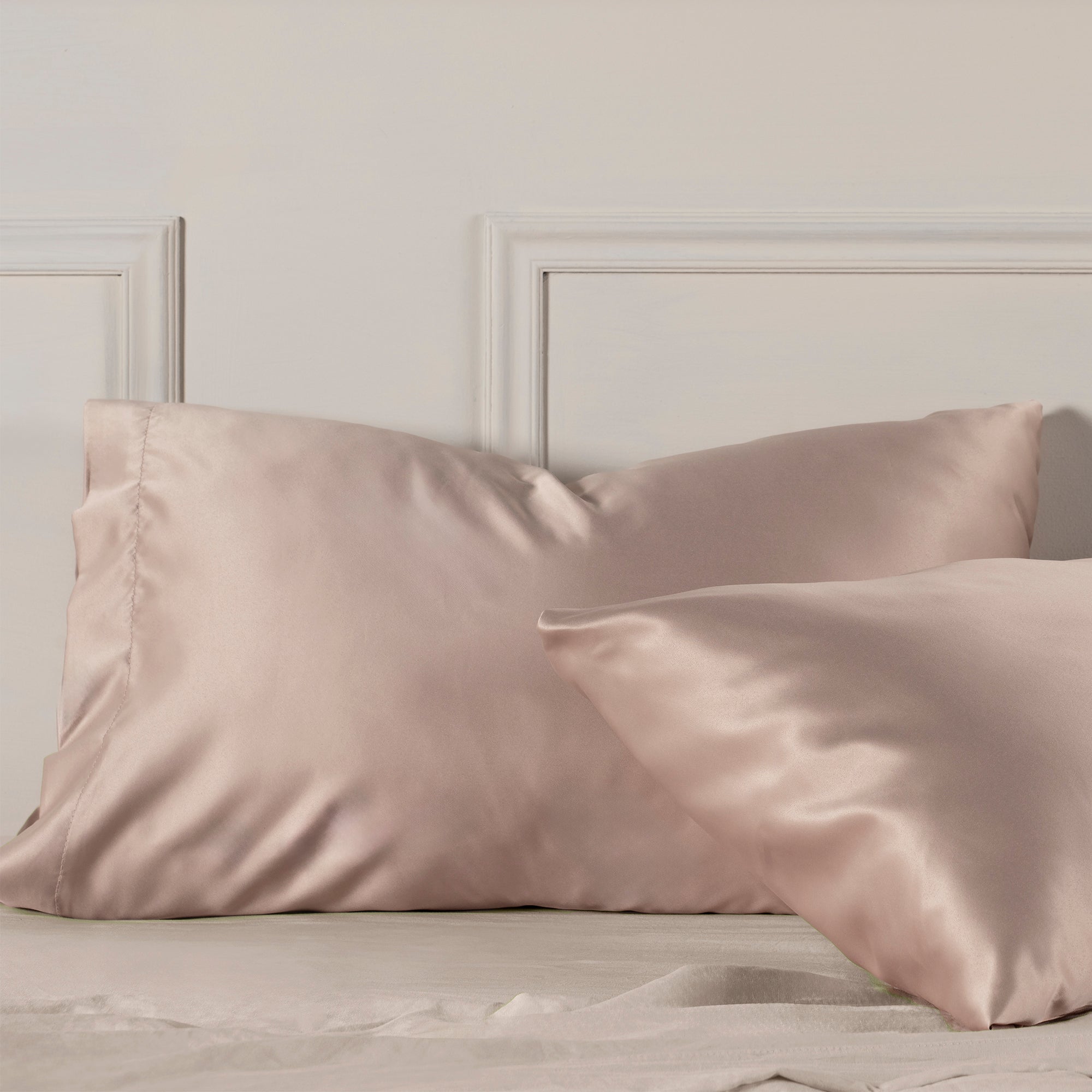 89656 FUNDAS DE ALMOHADA SATIN SWEET PINK