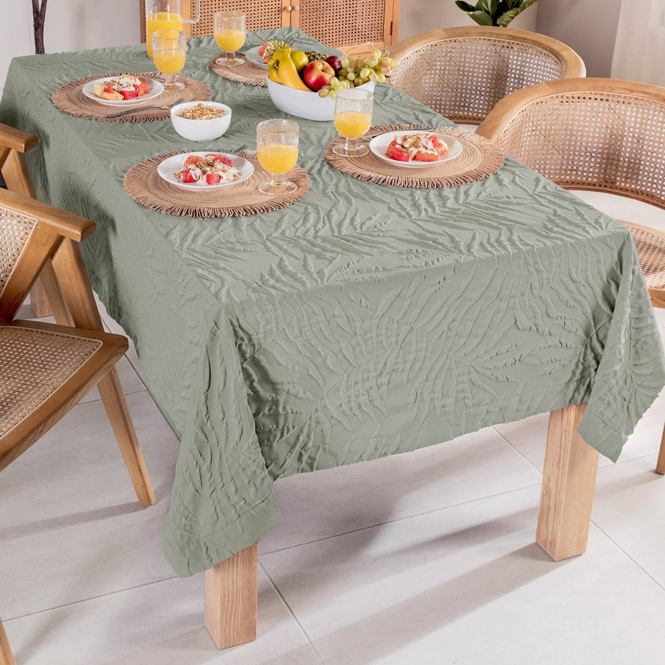 89670 MANTEL DE MESA JADE