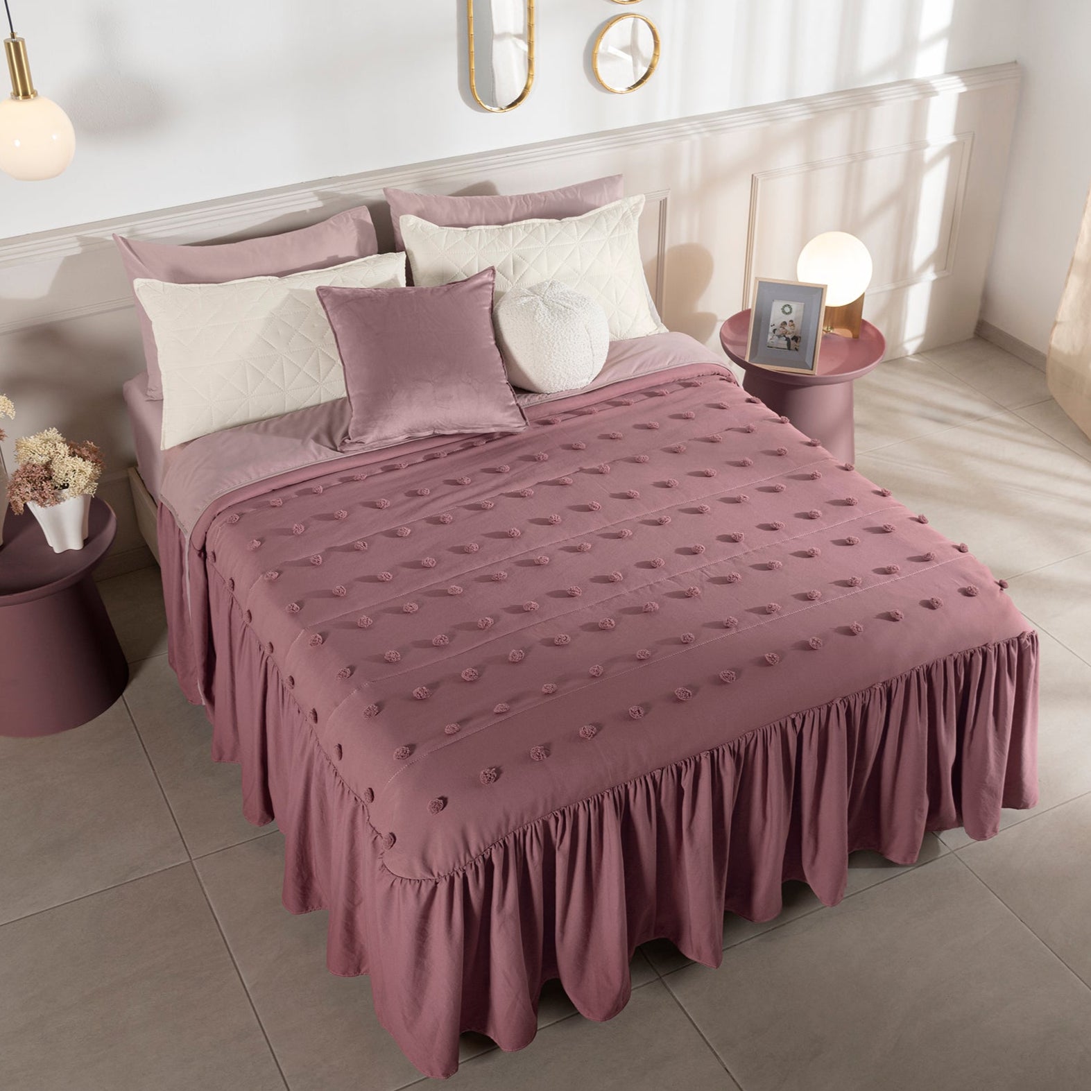 89685 COLCHA DOBLE VISTA PADUA MAT