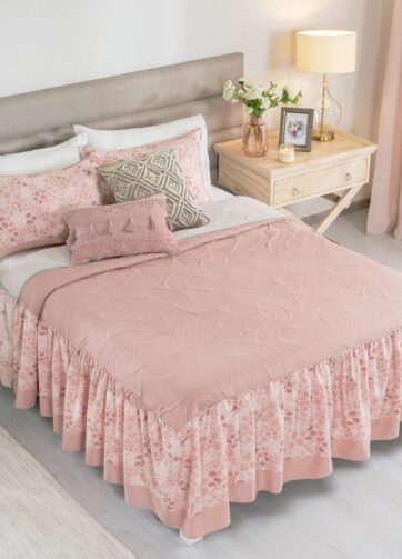 89688 COLCHA DOBLE VISTA FRESIA MAT