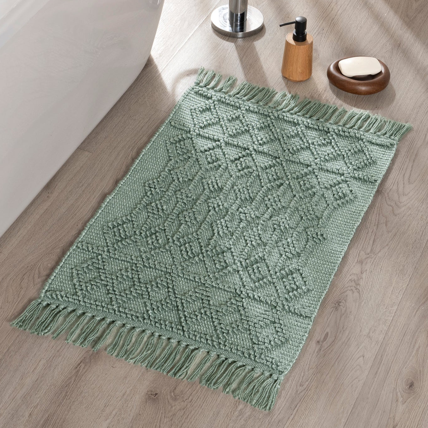 89691 TAPETE MUMBAI VERDE