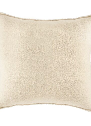 89708 FUNDA DE ALMOHADA BUCLE BEIGE EUROPEA XL