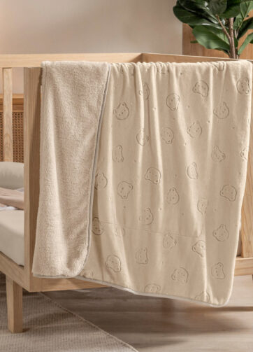 89728 COBERTOR BABY SIBERIA OSITOS CUNA