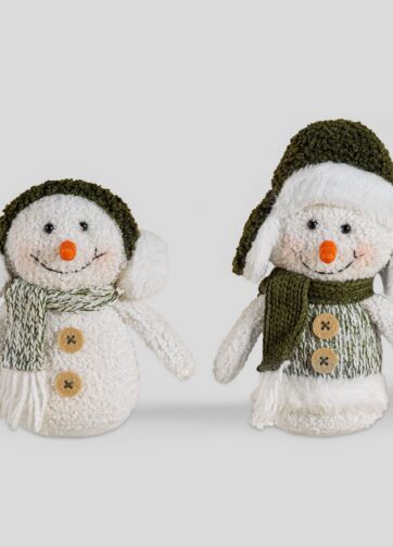 89766 ADORNO NAVIDENO MONOS DE NIEVE