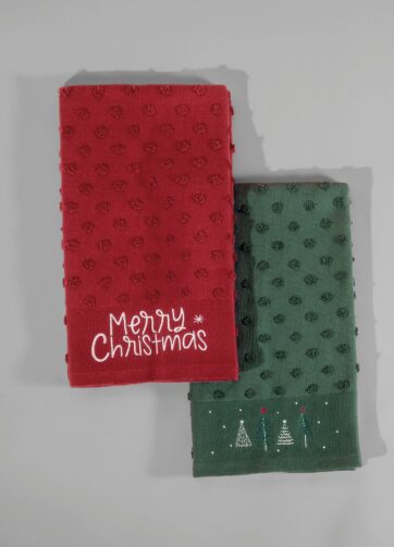 89768 JGO TOALLAS VOGA NAVIDAD PULLMAN