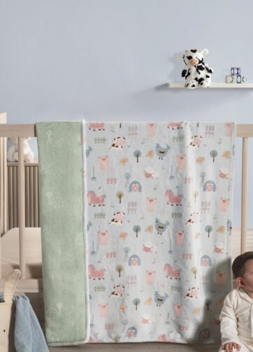 89834 COBERTOR BABY NORDICO GRANJA CUNA