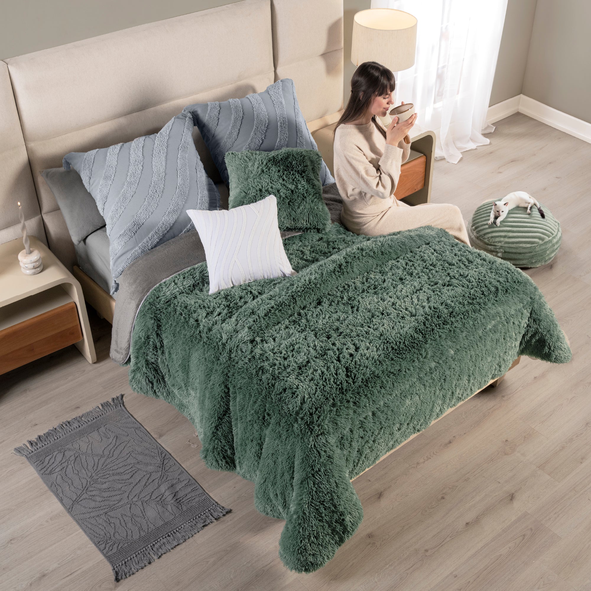 89856 COBERTOR EVEREST IRLANDA MAT XL