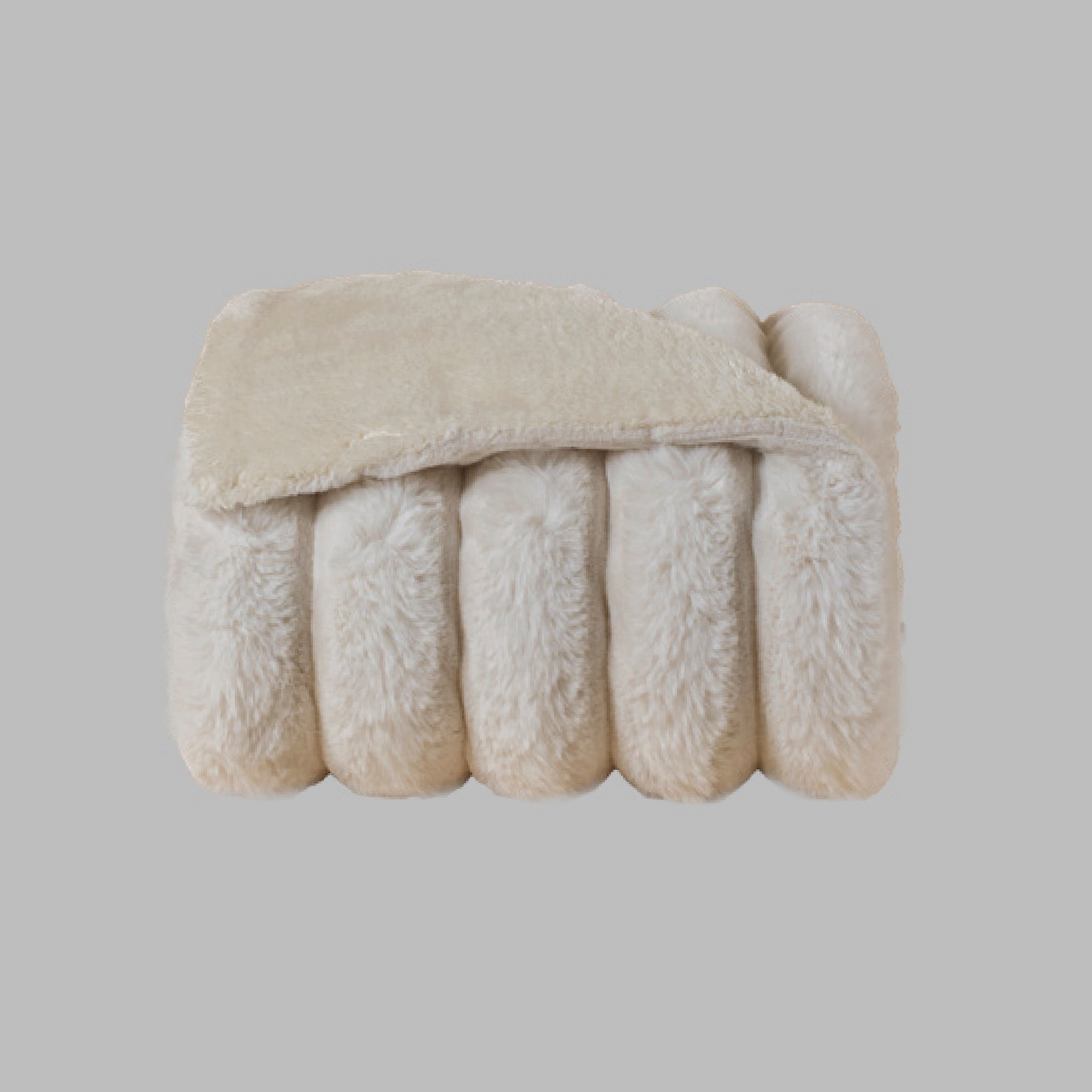 89872 COBERTOR EVEREST MARFIL FRAZADA