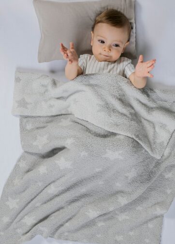 89879 COBIJA BABY VOGA CHENILLE STARS CARRIOLA