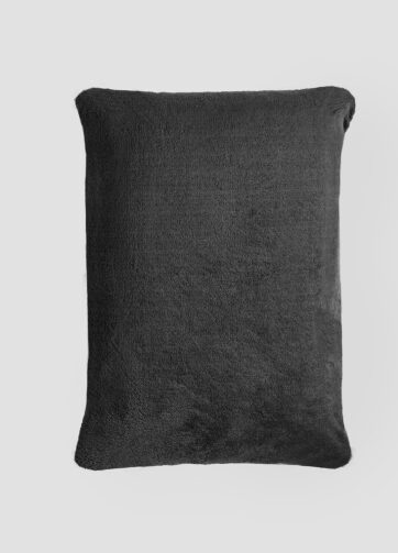 89887 FUNDA DE ALMOHADA ALPES NEGRO STD