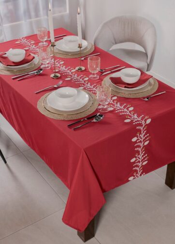 89996 MANTEL RECTANGULAR VISPERA DE NAVIDAD